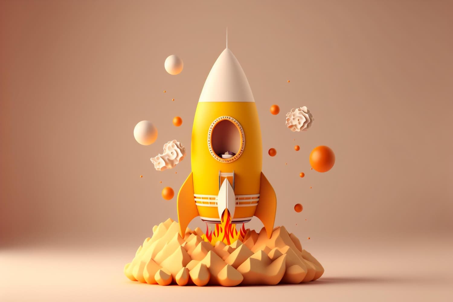 startup rocket symbol
